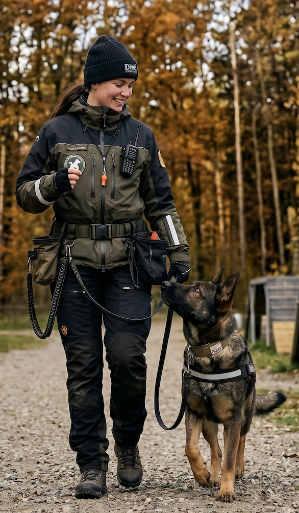Dame med Hundebeklædning